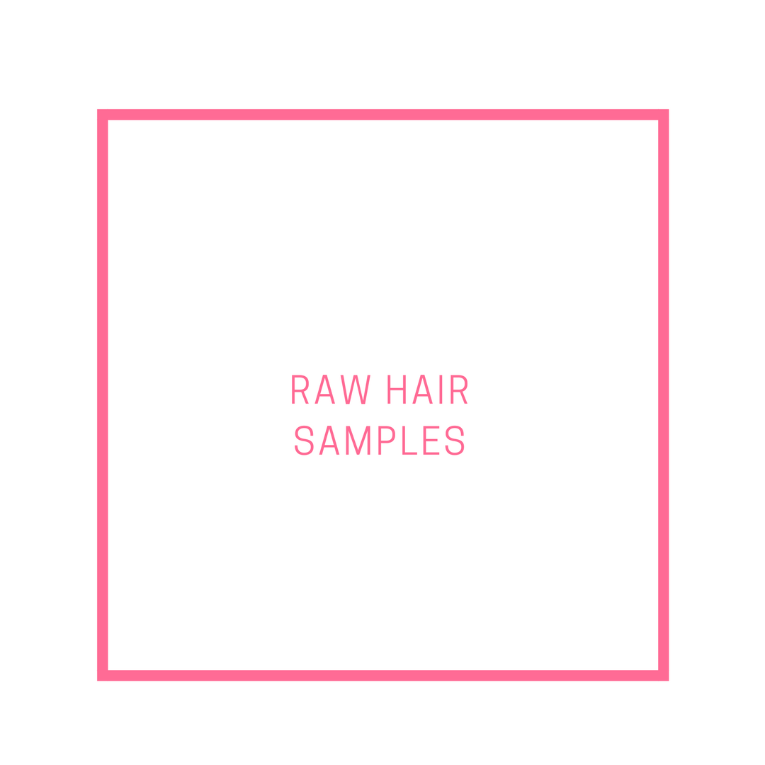 Raw Hair Sample